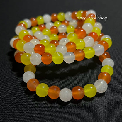 Pulsera de bastón de caramelo