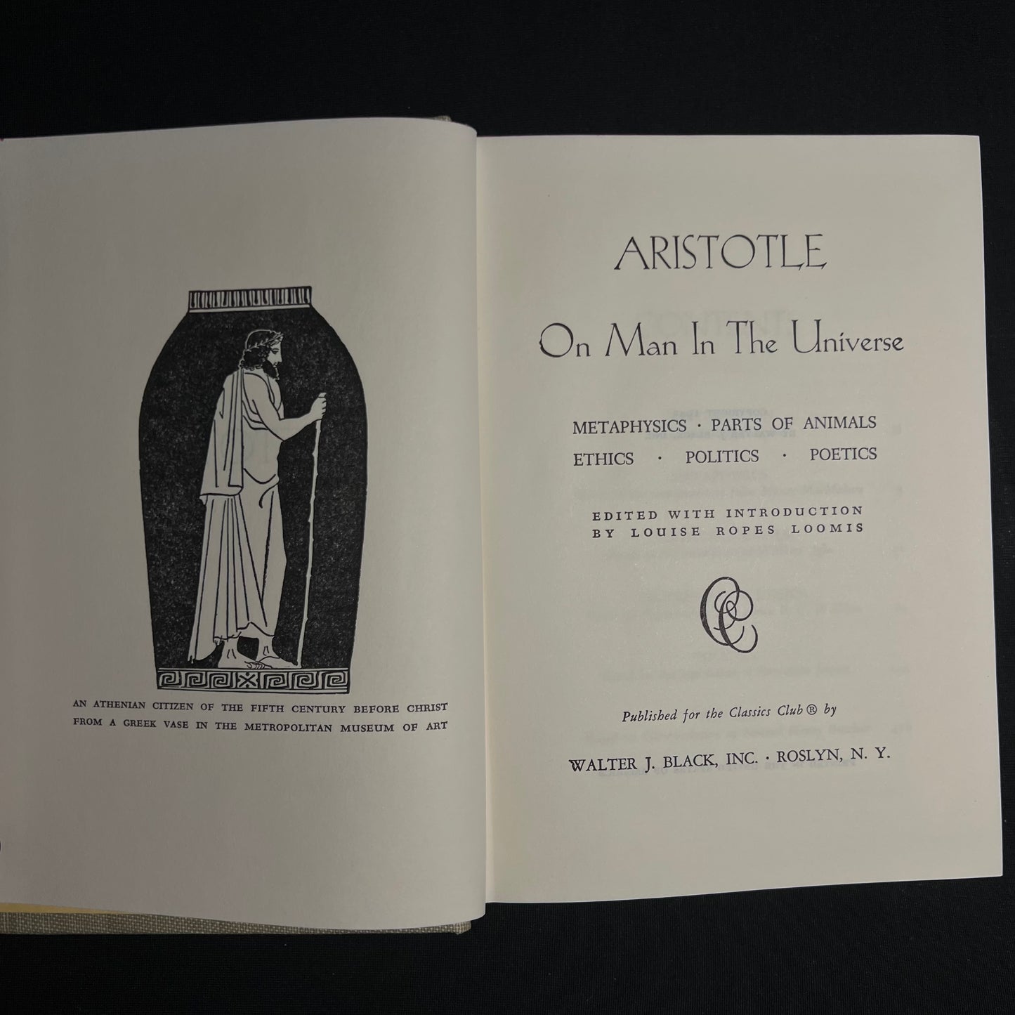 Aristóteles y el hombre en el universo Por Louise Ropes Loomis