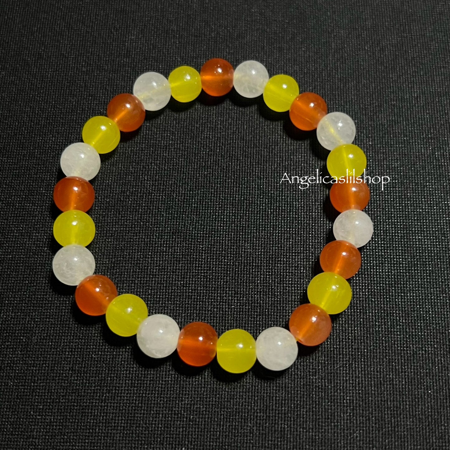 Pulsera de bastón de caramelo