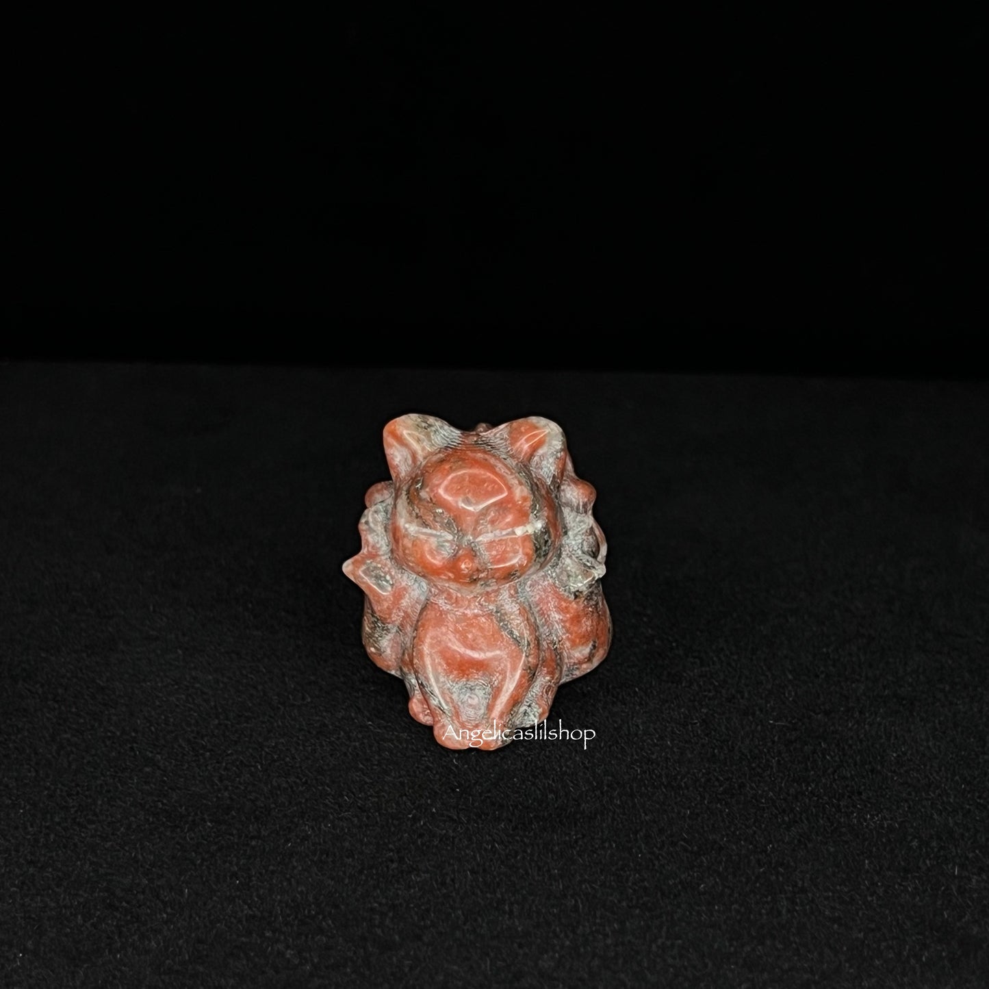 Mini Nine (9) Tailed Fox Carving