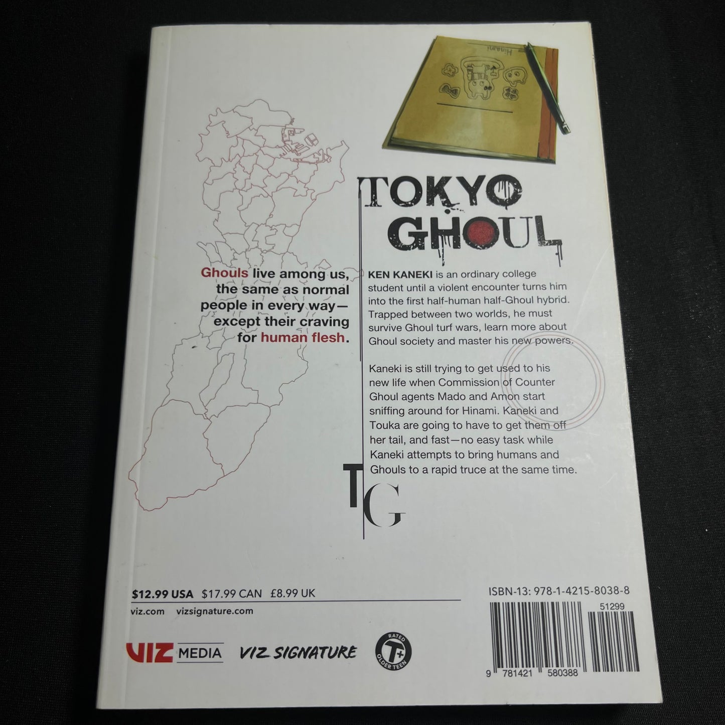 Tokyo Ghoul Vol 3 Por Sui Ishida