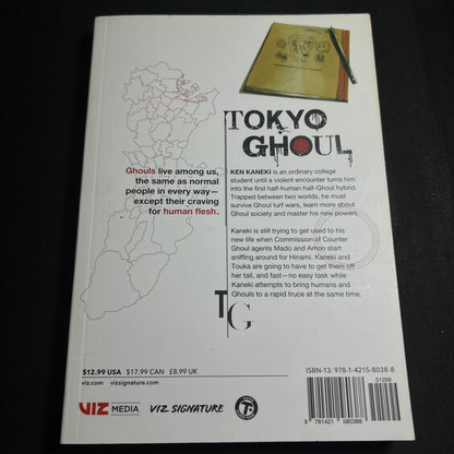 Tokyo Ghoul Vol 3 By Sui Ishida