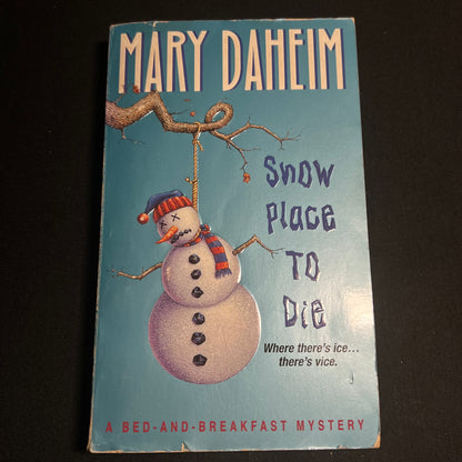 Snow Place To Die By Mary Daheim