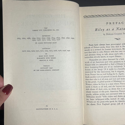 The complete poetical works of James Whitcomb Riley by James Whitcomb Riley