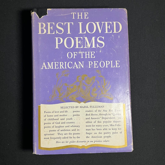 The Best Loved Poems Of The American People By Hazel Felleman