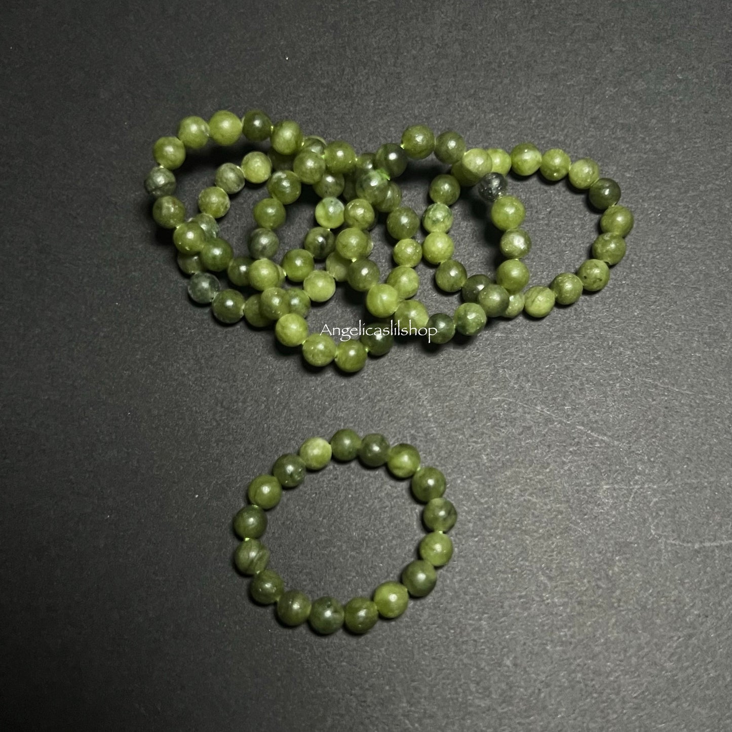 Crystal Bead Stretchy Rings