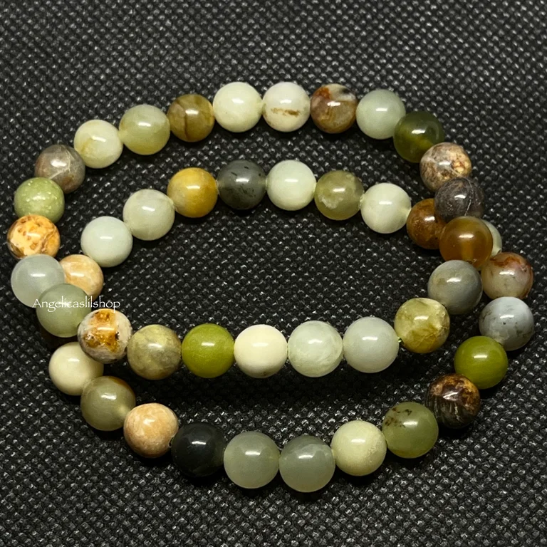 Pulsera de jade de Xiuyan (8 mm)