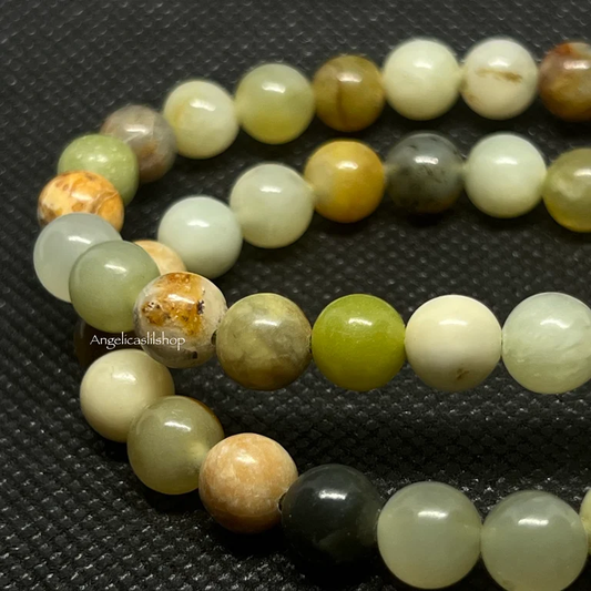 Pulsera de jade de Xiuyan (8 mm)