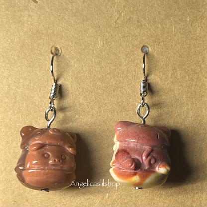 Polychrome Jasper (A La Shan) Earrings