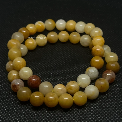 Pulsera de aventurina amarilla (8 mm)