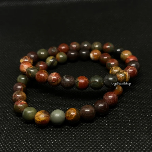 Red Creek Jasper Bracelet (8MM)