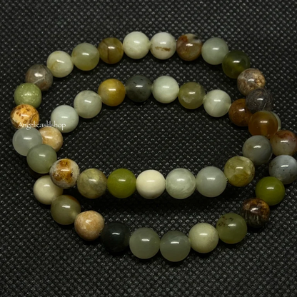 Pulsera de jade de Xiuyan (8 mm)