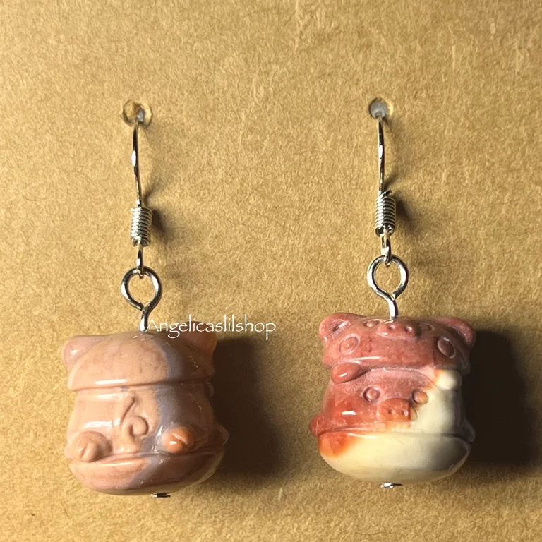 Polychrome Jasper (A La Shan) Earrings