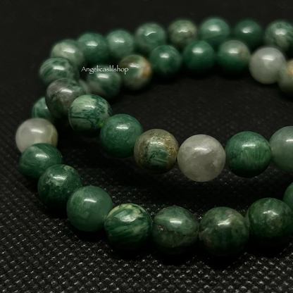 Pulsera de jade africano (8 mm)