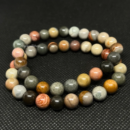 Polychrome Jasper Bracelet (8MM)