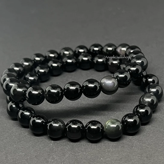 Rainbow Obsidian Bracelet (8MM)