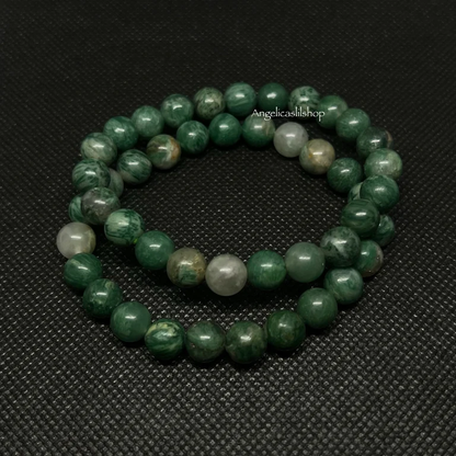 Pulsera de jade africano (8 mm)