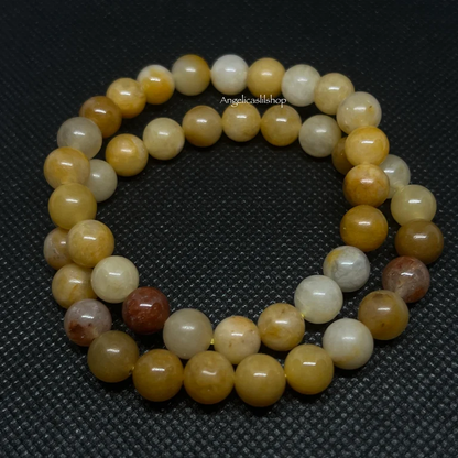 Pulsera de aventurina amarilla (8 mm)