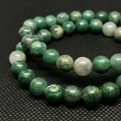 Pulsera de jade africano (8 mm)