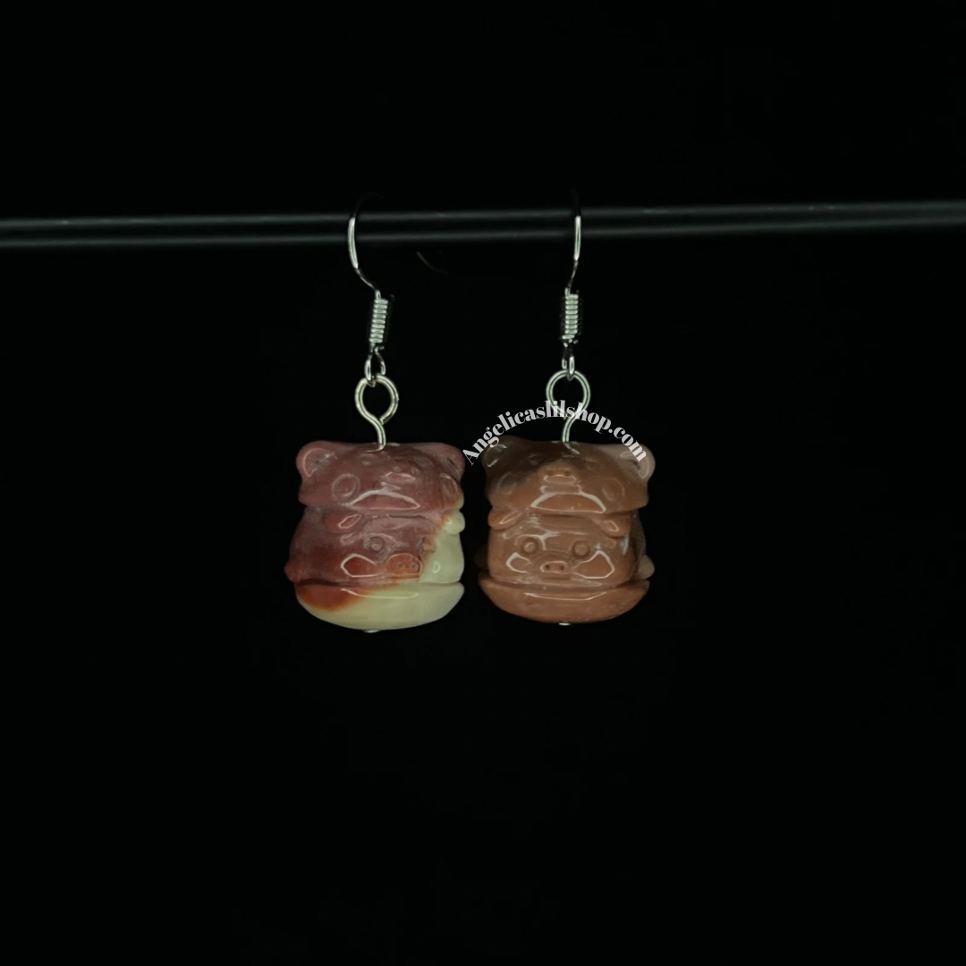 Polychrome Jasper (A La Shan) Earrings